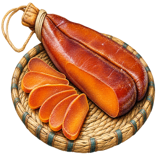 Imraguen Women's Mullet Bottarga sticker illustration