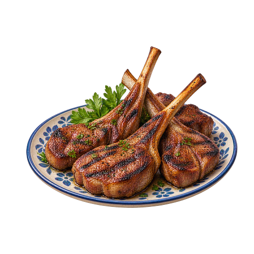 Persian Shishlik sticker illustration