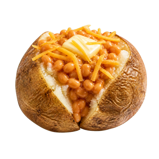 Jacket Potato sticker illustration