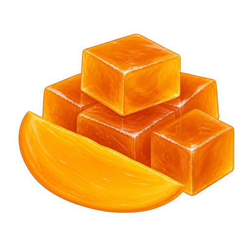 Jalea de Mango sticker illustration