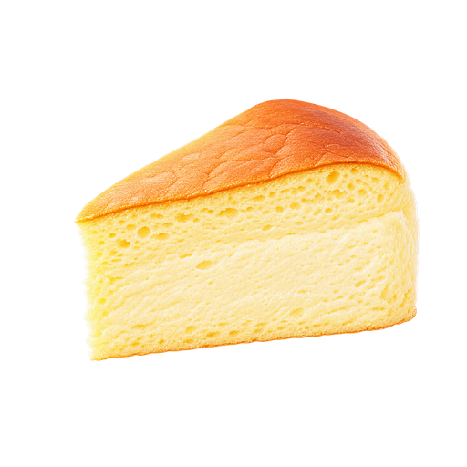 Japanese cheesecake sticker illustration