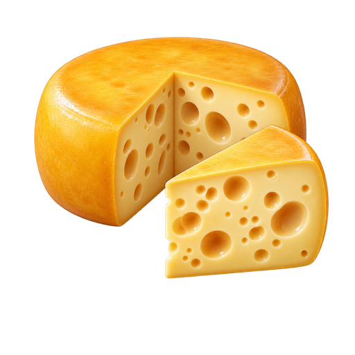 Jarlsberg sticker illustration