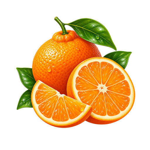 Jeju Citrus sticker illustration