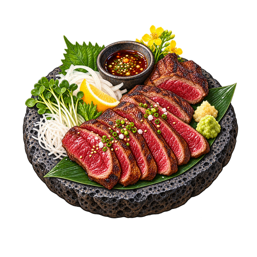 Jeju Horse Meat sticker illustration