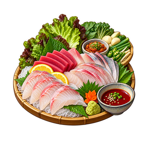 Jeolla Hoe sticker illustration