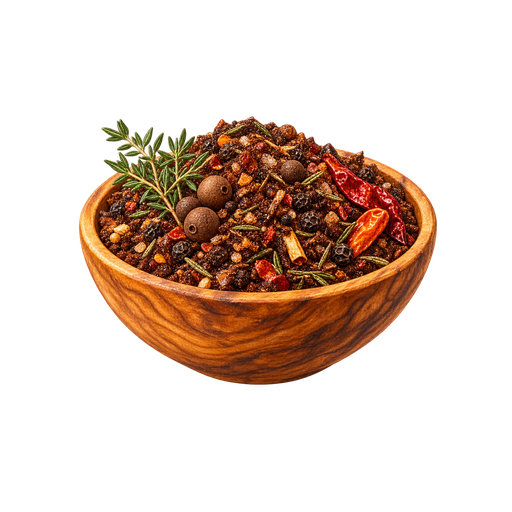 Jerk Seasoning sticker illustration