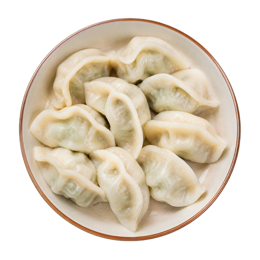 Boiled Dumplings sticker illustration