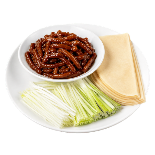 Shredded Pork in Sweet Bean Sauce sticker illustration