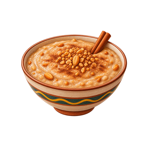Peanut Porridge sticker illustration