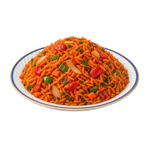 Liberian Jollof Rice sticker illustration