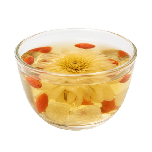 Chrysanthemum Tea sticker illustration