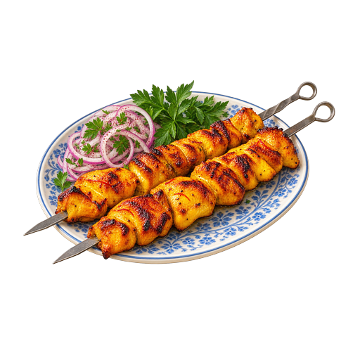 Jujeh Kabab sticker illustration