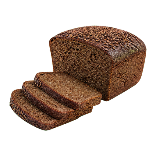 Dark Rye Bread sticker illustration