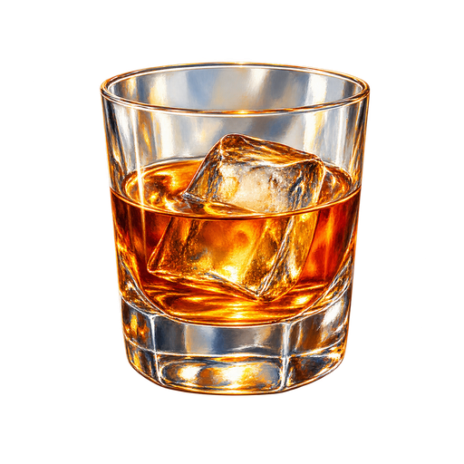 K5 Whisky sticker illustration