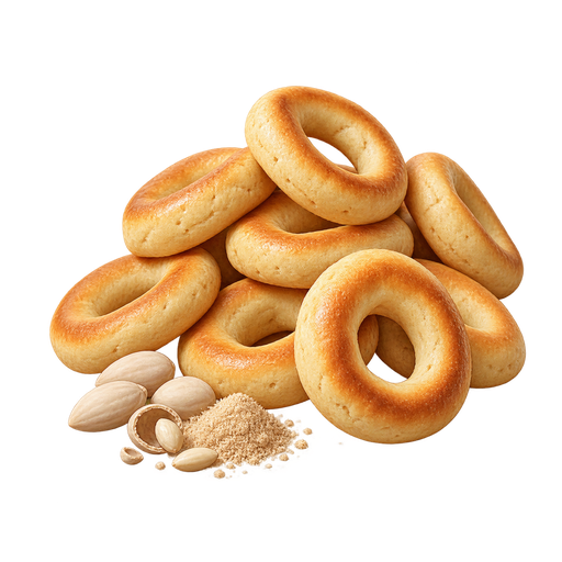 Milk Ring Biscuits sticker illustration