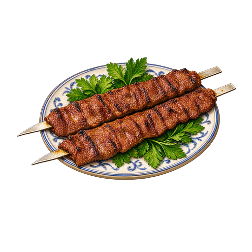 Kabab Barg sticker illustration