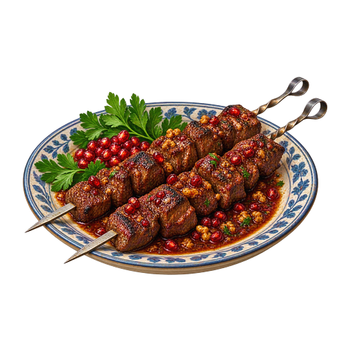Kabab Torsh sticker illustration