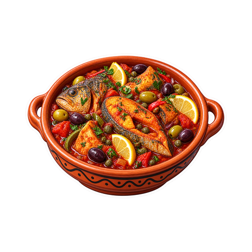 Kabkabou sticker illustration