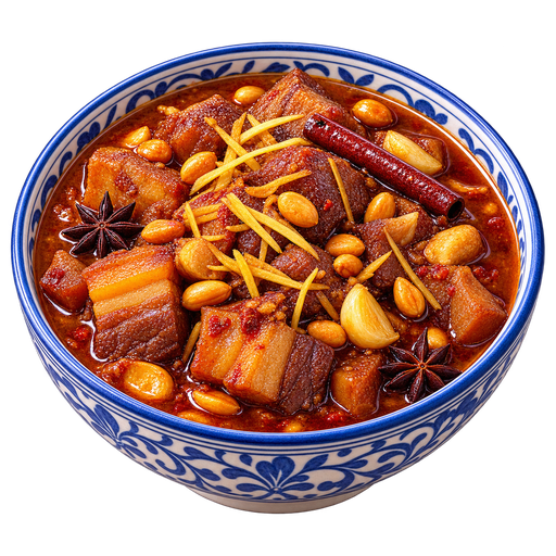 Kaeng hang le (Hang Lay Curry) sticker illustration