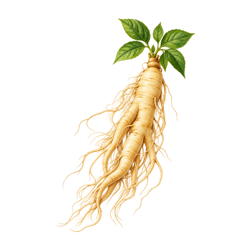 Kaesong Ginseng sticker illustration