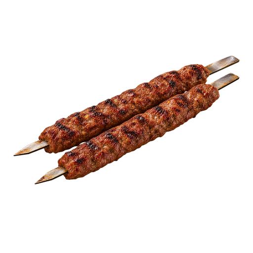 Grilled Minced Lamb Skewers sticker illustration