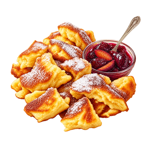 Kaiserschmarrn sticker illustration