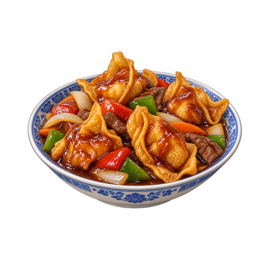 Kam Lu Wantan sticker illustration