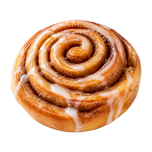 Kanelsnegl (Cinnamon Roll) sticker illustration