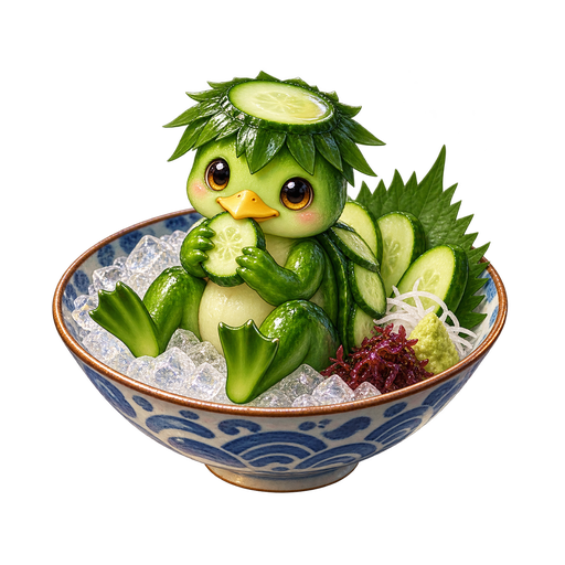 Kappa sticker illustration