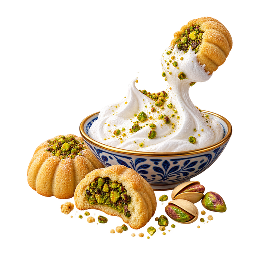 Pistachio Cookies with Natef sticker illustration