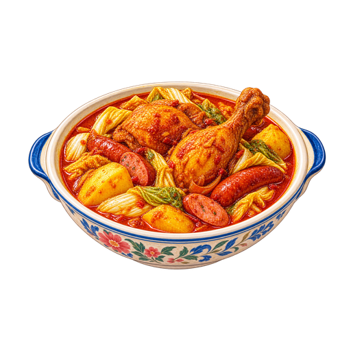 Devil's Curry sticker illustration