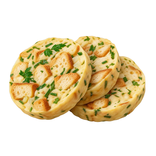 Karlovy Vary Dumpling sticker illustration