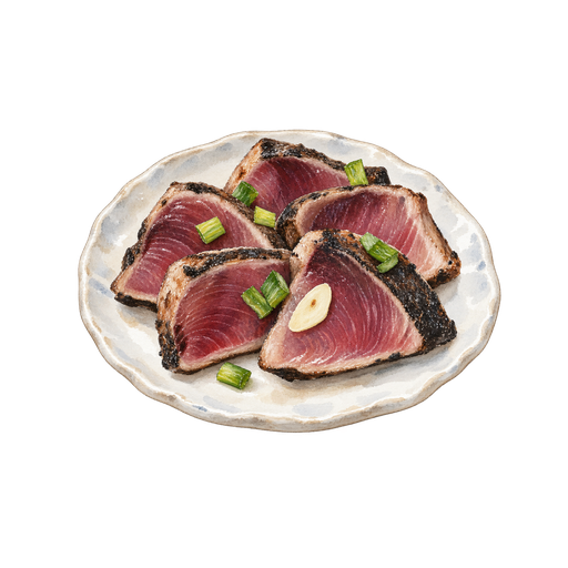 Katsuo no Tataki sticker illustration