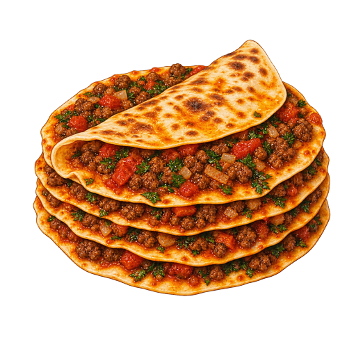 Kayseri yağlaması sticker illustration