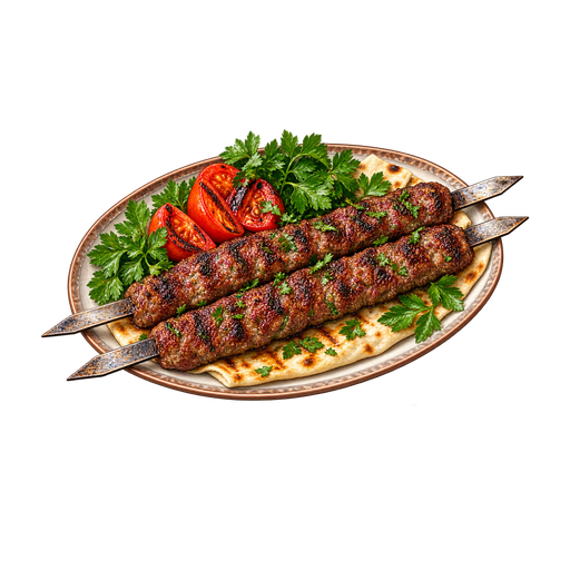 Kebab Halabi sticker illustration