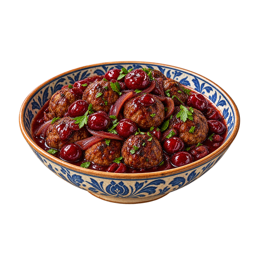 Cherry Kebab sticker illustration