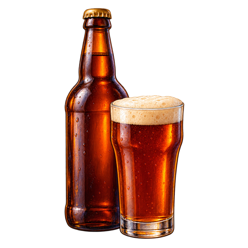 Kentish Ale sticker illustration