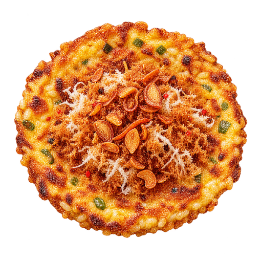 Kerak telor sticker illustration