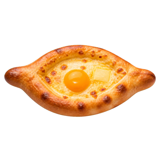 Adjarian Khachapuri sticker illustration