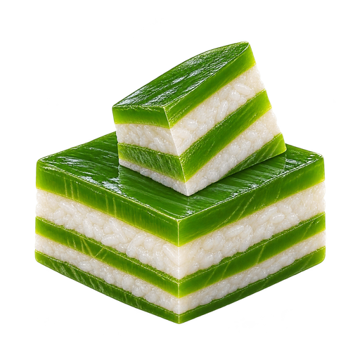 Layered Rice Jelly sticker illustration