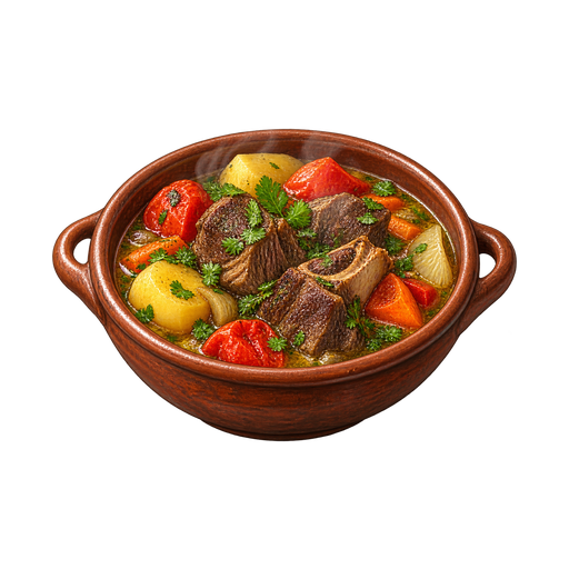 Khashlama sticker illustration
