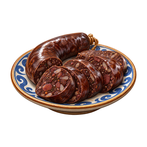 Mongolian Sausage sticker illustration