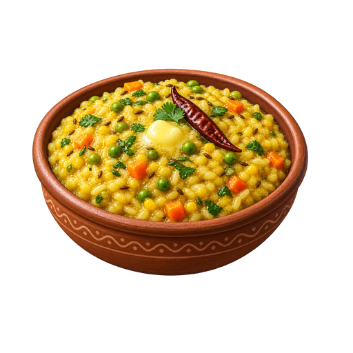 Khichdi sticker illustration