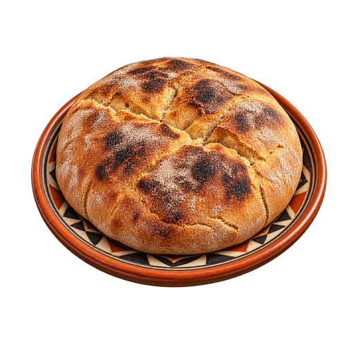 Khobz Sahrawi sticker illustration