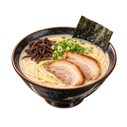 Kitsune Udon sticker illustration