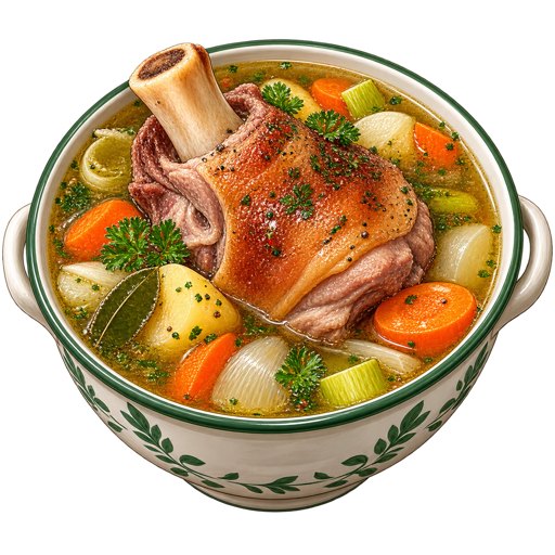 Klachelsuppe sticker illustration