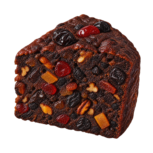 Kittitian Black Cake sticker illustration