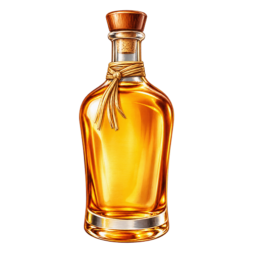 Brinley Gold Rum sticker illustration