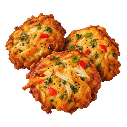 Kittitian Fish Cakes sticker illustration