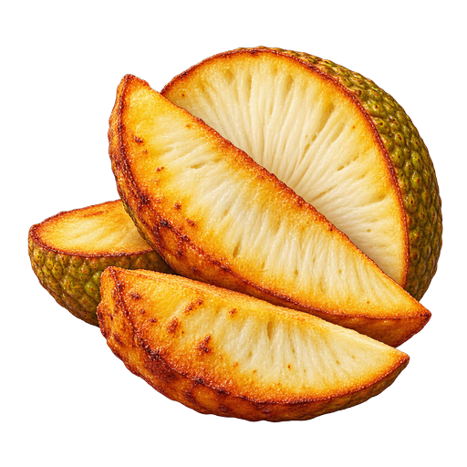 Kittitian Fried Breadfruit sticker illustration